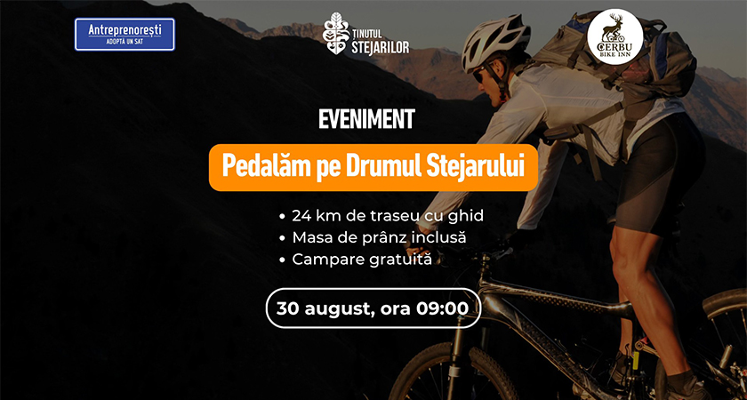 Pedalăm pe Drumul Stejarului